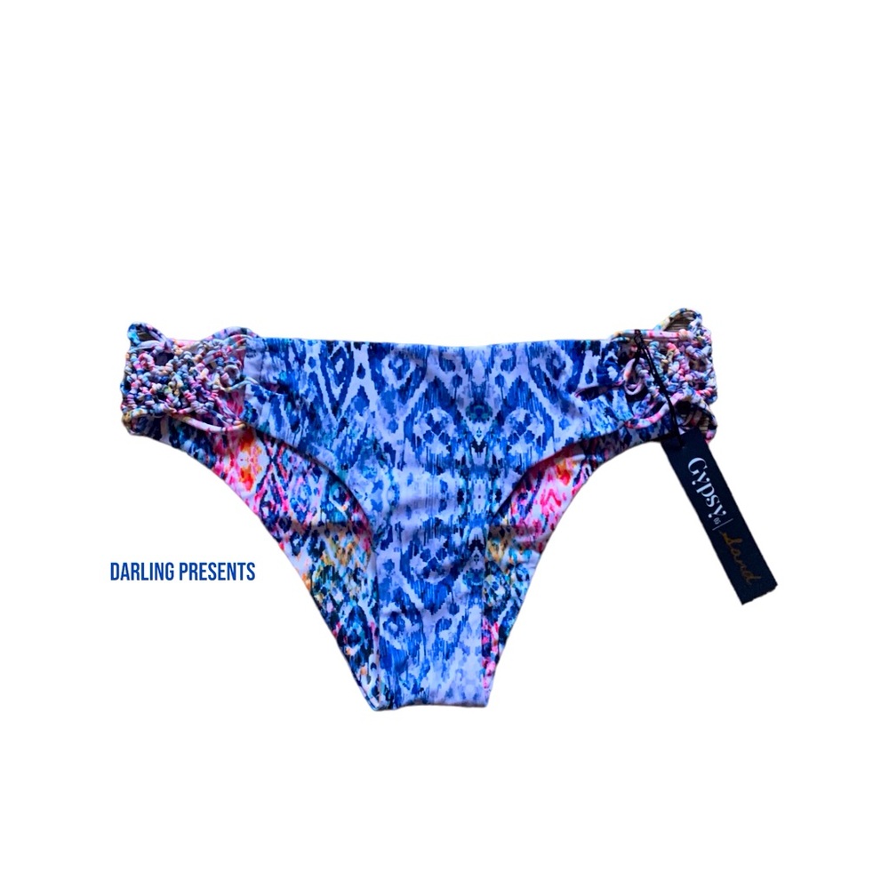 Gypsy 05 Sand Reversible Bikini Bottom Women Color Multi Size S